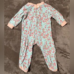 Floral Kids One Piece Pajama